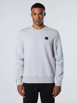 North Sails Scuba Bisiklet Yaka Pamuklu Erkek Sweatshirt