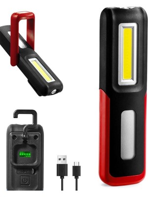 Royaleks Lightingx LX-028 Cob LED Mıknatıslı Çalışma Lambası Tamirci Feneri
