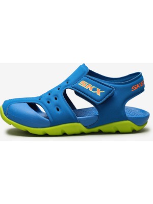 Panço Skechers Side Wave Mavi Erkek Bebek Sandalet