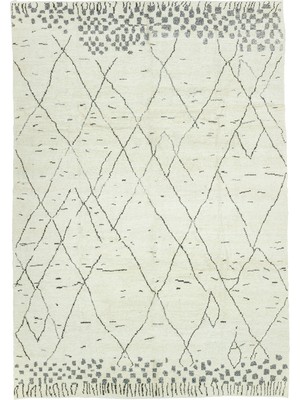 Soho Antiq Salvia Modern Tasarımlı Kendir Halı 296X420 cm