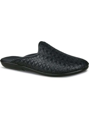 Ceyo Pıerro-7 Siyah Erkek Terlik