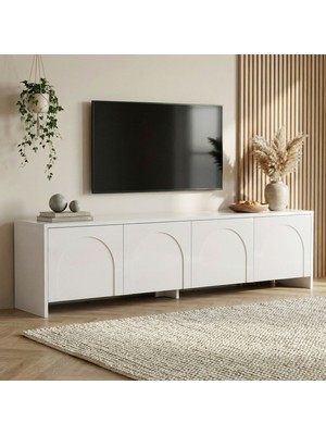 Rani Mobilya Rani Home Tv Ünitesi Beyaz 180 cm AA-5348