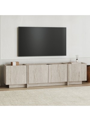 Rani Mobilya Rani Home Tv Ünitesi Traverten 180 cm AA-5515