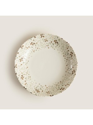 Chakra Carciafo Çukur Tabak 25 cm Yeşil
