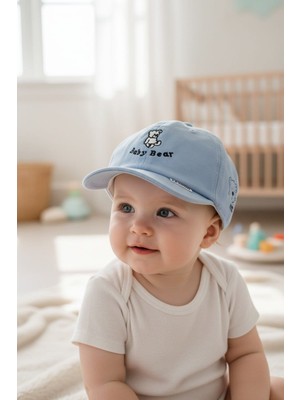 Aware Time 0-12 Ay Unisex Çocuk Arkası Ayarlanabilir Figürlü Yazlık Şapka