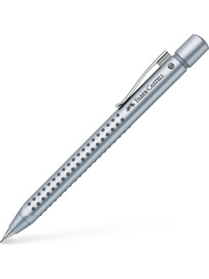Renas Store Faber-Castell Mekanik Kurşun Kalem Grıp 2011, Uç Kalınlığı: 0,7 Mm, Sap Rengi: Gümüş Rengi