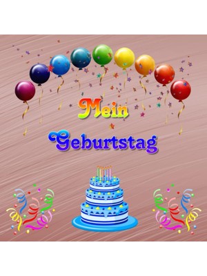 Renas Store Mein Geburtstag Fotoalbum & Gästebuch Kindergeburtstag Geburtstagsfotoalbum Notizbuch Happy Birthday Wiegenfest Geschenkidee Jahrestag Guest Book ... Party Glückwünsche Braun 02 (German Edition)