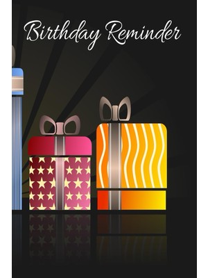 Renas Store Independently Published Birthday Reminder: Never Miss A Special Day, Undated 6x9" 200 Pages Ideal For Kids, Teens, Men And Women