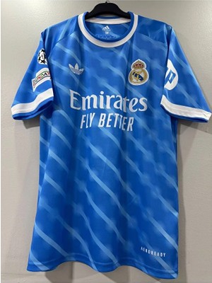 Fair City Real Madridd 2025/26 Yeni Sezon Deplasman Forması (Mavi)