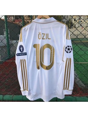Fair City Real Madrid 2011/12 Sezonu Mesut Özil Nostalji Forması (White)