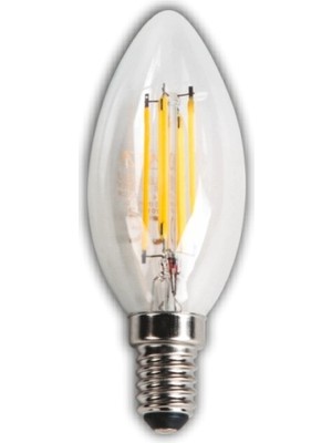 Mercora Tech 1 Adet Cata Ct 4066 LED Rustik Ampul 4W 3200K Gün Işığı E14 Duy