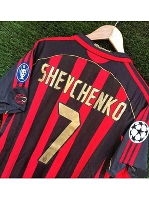 Fair City A.c Milan 2006/07 Shevchenko Özel Nostalji Forması (Red)