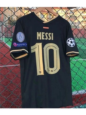 Fair City Barcelona/fc 2020/21 Sezonu Lionel Messi Özel Nostalji Forması