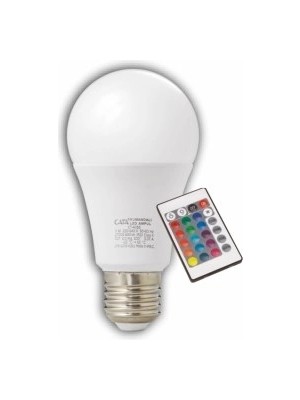 Mercora Tech 1 Adet Cata Ct 4058 LED Ampul 9W Rgb Kumandalı E27 Duy
