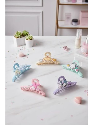 Renas Store Mınıso Kadın Hello Kitty Lisanslı Pençe Saç Tokası, Tek Ebat, 2021780810106, Çok Renkli