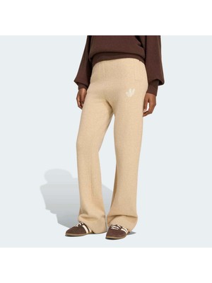 Adidas Essentials Knit Kadın Bej Eşofman Altı (IA4438)