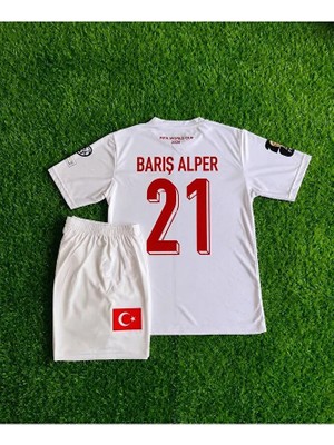 Fair City Türkiye Fifa 2026 Dünya Kupası Barış Alper Çocuk Forması (Beyaz)