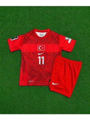 Fair City Türkiye 2026 Dünya Kupası Kırmızı Kenan Yıldız Iç Saha Çocuk Forması (World Cup)