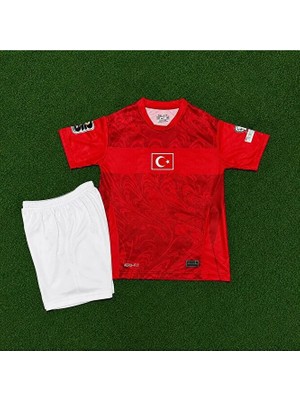 Fair City Türkiye Fifa 2026 Dünya Kupası Isimsiz Çocuk Forması 2'li Set (Red)
