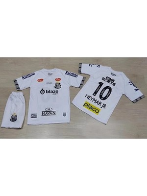 Fair City Santos 2024/25 Yeni Sezon Neymar Jr Özel Çocuk Forması (10)