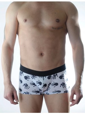 Hace Bazaar Erkek Desenli Boxer