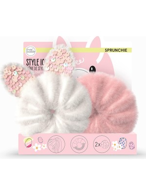 Renas Store Invisibobble Sprunchie Easter Cotton Candy 2 Adet Kumaş Toka