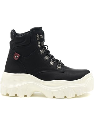 İnci Incı Lamego.s.z 1pr Siyah Kadın Sneaker Bot