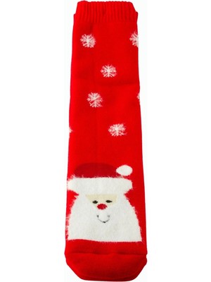 Ototechparca Noel Baba Yılbaşı Kalın Penye Çorap