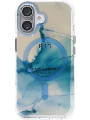 Magicool Joko  Iphone 16 Phantom Magsafe Kapak - Mavi