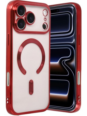 Magicool Iphone 17 Pro Kross Magneticsafe Kapak - Kırmızı