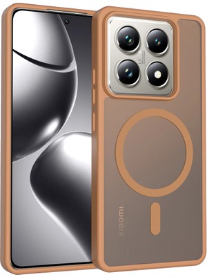 Magicool Joko Xiaomi Mi 14T Pro Jota Magsafe Kapak - Çöl Titanyum