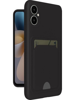 Magicool Samsung Galaxy A05 Kelvin Kartvizitli Silikon - Siyah