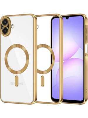 Magicool Samsung Galaxy A07 4g Kross Magneticsafe Kapak - Gold