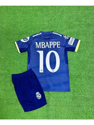 Breathless Reall Madridd 2025/26 Yeni Sezon Kylian Mbappe Alternatif Çocuk Forması