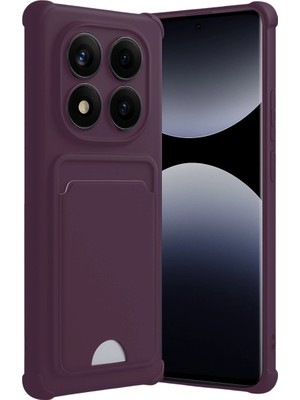 Magicool Xiaomi Redmi Note 14 Pro 5g Kelvin Kartvizitli Silikon - Derin Mor