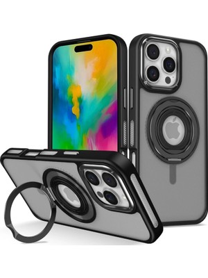 Magicool Joko  Iphone 16 Pro Banza Magsafe Standlı Kapak - Siyah