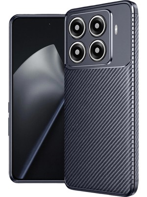 Magicool Xiaomi Mi 15T Pro Auto Focus Karbon Kapak - Lacivert