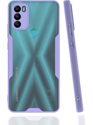 Magicool General Mobile Gm 21 Plus Kılıf Platin Silikon - Lila