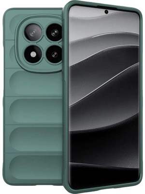 Magicool Xiaomi Redmi Note 15 4g Optimum Silikon - Koyu Yeşil