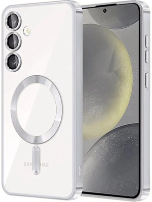 Magicool Samsung Galaxy A35 5g Kross Magneticsafe Kapak - Gümüş