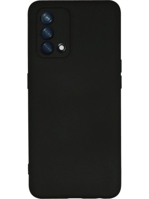 Magicool Oppo A74 4g Kılıf Nano Içi Kadife Silikon - Siyah