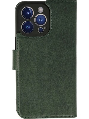 Magicool Iphone 13 Pro Kılıf Trend S Plus Kapaklı Kılıf - Yeşil