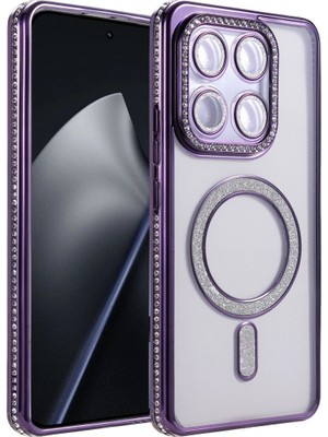 Magicool Xiaomi Mi 15T Pro Joke Simli Magneticsafe Kılıf - Derin Mor