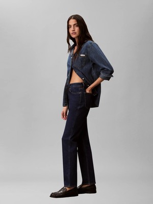 Calvin Klein Kadın / Kız Lacivert Calvin Klein Archıve Hr Slım True, Gwı Lacivert Kadın Kot Pantolon