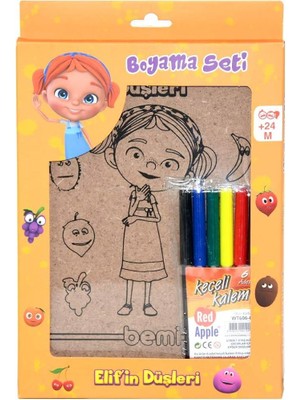 Belirtilmemiş Bemi Boyama Seti Elifin Düşleri