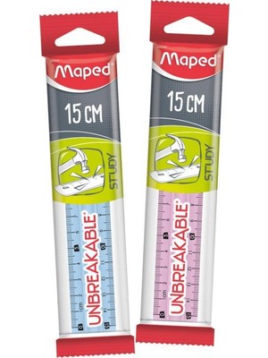 Belirtilmemiş Maped Cetvel 15CM Study Kırılmaz  Cetvel