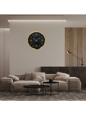 Toyigoo Auro Gold 52 x 52 cm Duvar Saati TYGRSYT9573