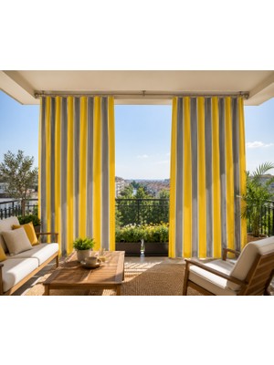 EGE'NIN ATÖLYESİ HOME TEXTİLE SİNCE 1999 Ege'nın Atölyesi Home Textile Since 1999 Ege'nın Atölyesi Home Textile Since 1999 Balkon Perdesi, Branda, Kalın Kumaş, Yağmur Geçirmez, Bağcıklı