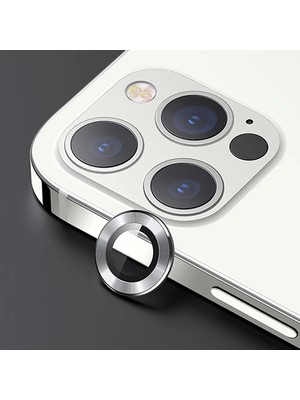 Ankaverse Usams Iphone 12 Pro Max 3D Metal Çerçeveli Kamera Lens KORUYUCU-(5775)