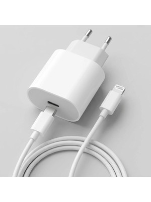 Ankaverse 20W Hızlı Şarj Adaptörü Usb-C To Lightning Kablolu – Pd Destekli Süper Hızlı Şarj Cihazı (5286)